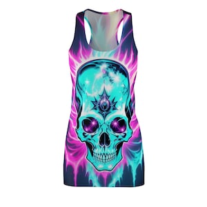 Women&#39;s Cut & Sew Racerback Dress (AOP)