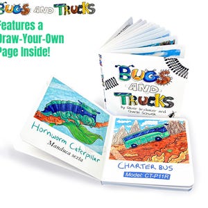 Bugs and Trucks: A Fun Comparative Kids Book!