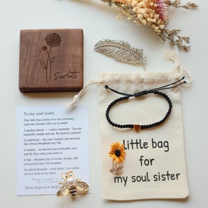 Personalized Birth Flower Compact Mirror: Engraved Walnut Wood Gift