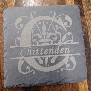 Slate Coasters - Engraved