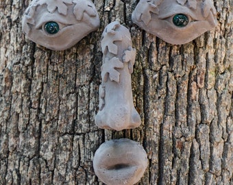 Mrs. MapleShade Concrete Tree Face