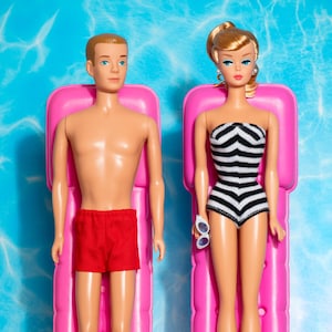 Pool Date Dolls Fine Art Photograph