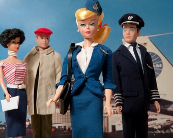 barbie air hostess outfit