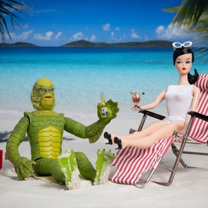 Barbie From The Black Lagoon Fine Art Photograph