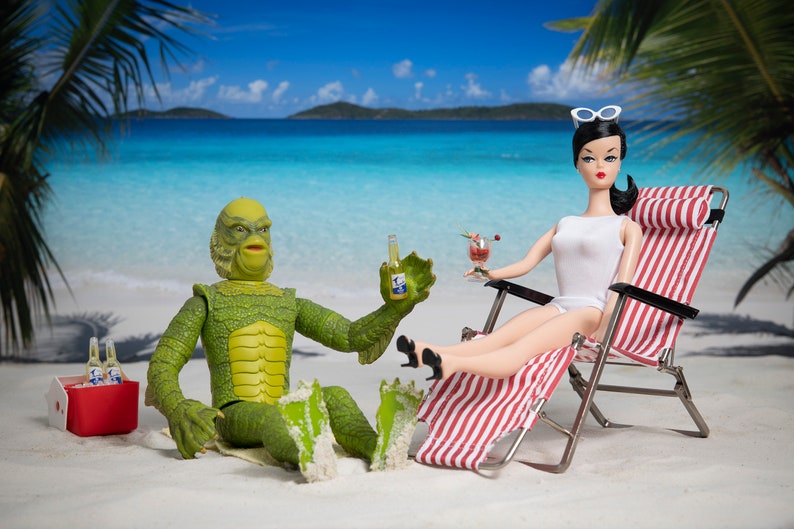 Barbie From The Black Lagoon Fine Art Photograph image 1