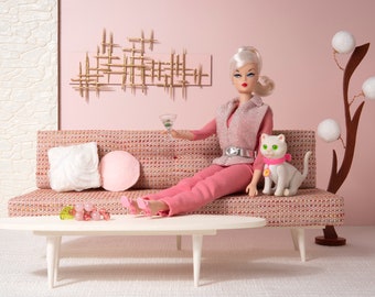 Sip and Purr Barbie Fine Art Photograph