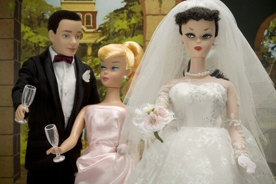 wedding party barbie