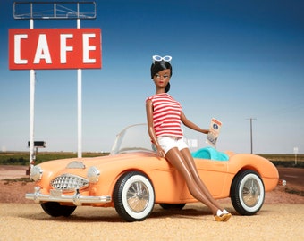 Road Trip Barbie Fine Art Photograph