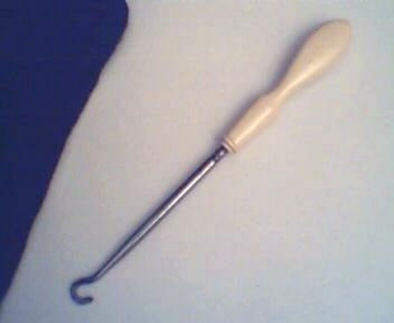 BUTTON HOOK Tool Vintage Button Hook for Shoes Cuffs Etc. Etsy