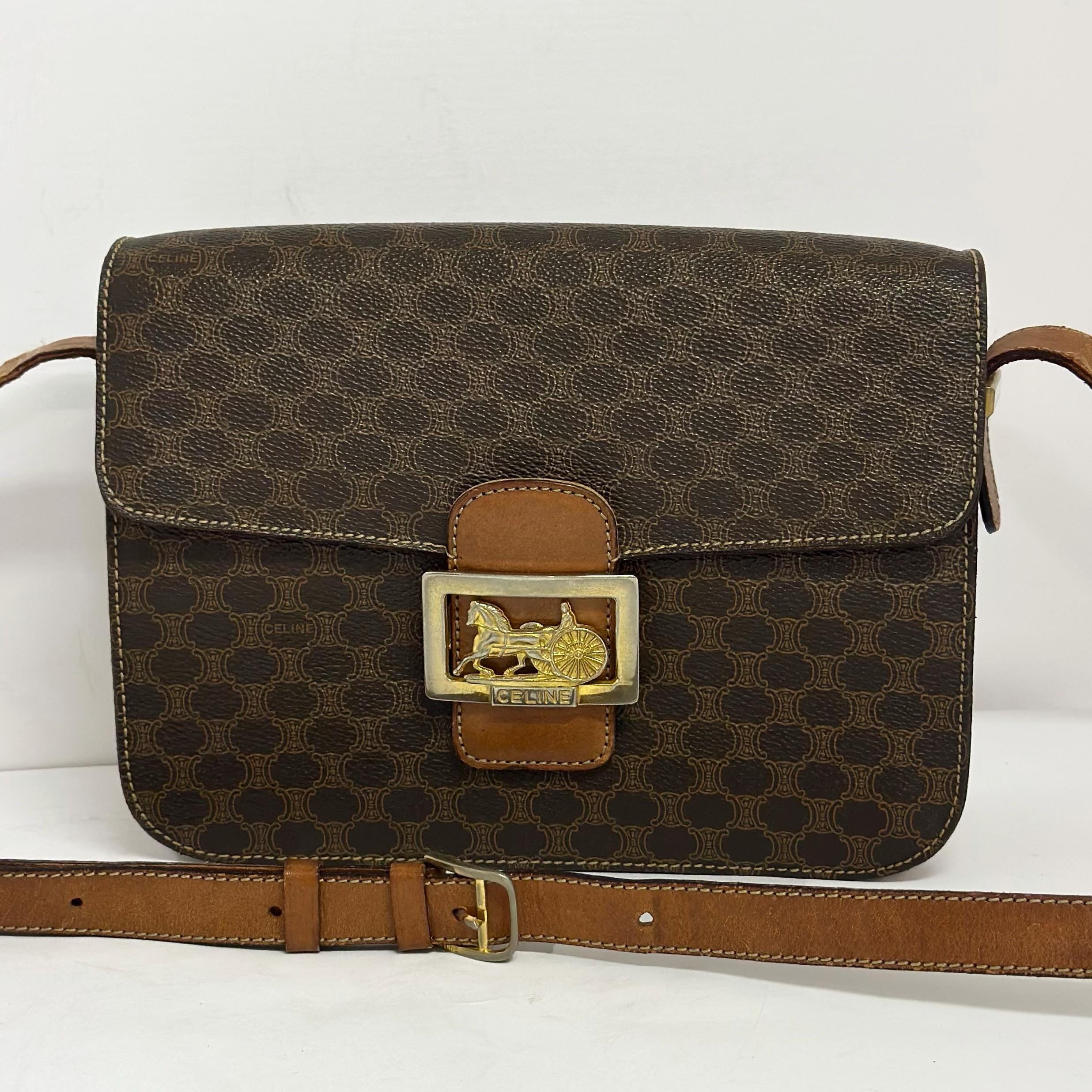 Celine Horse Carriage Vintage Bag - Etsy display picture 1