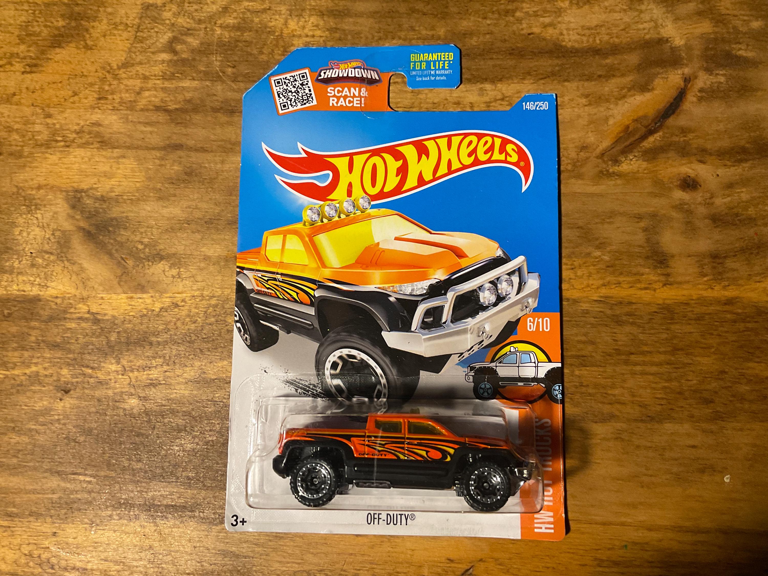 Hot Wheels Off Duty Orange H.W. 146/250
