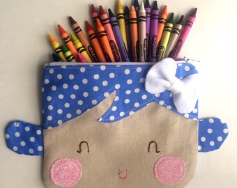 Super cute,  Zipper pouch, Kids, School Supplies, Teens Pencil Case