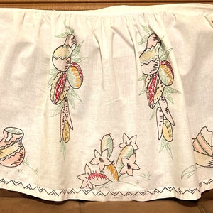 Embroidered Apron