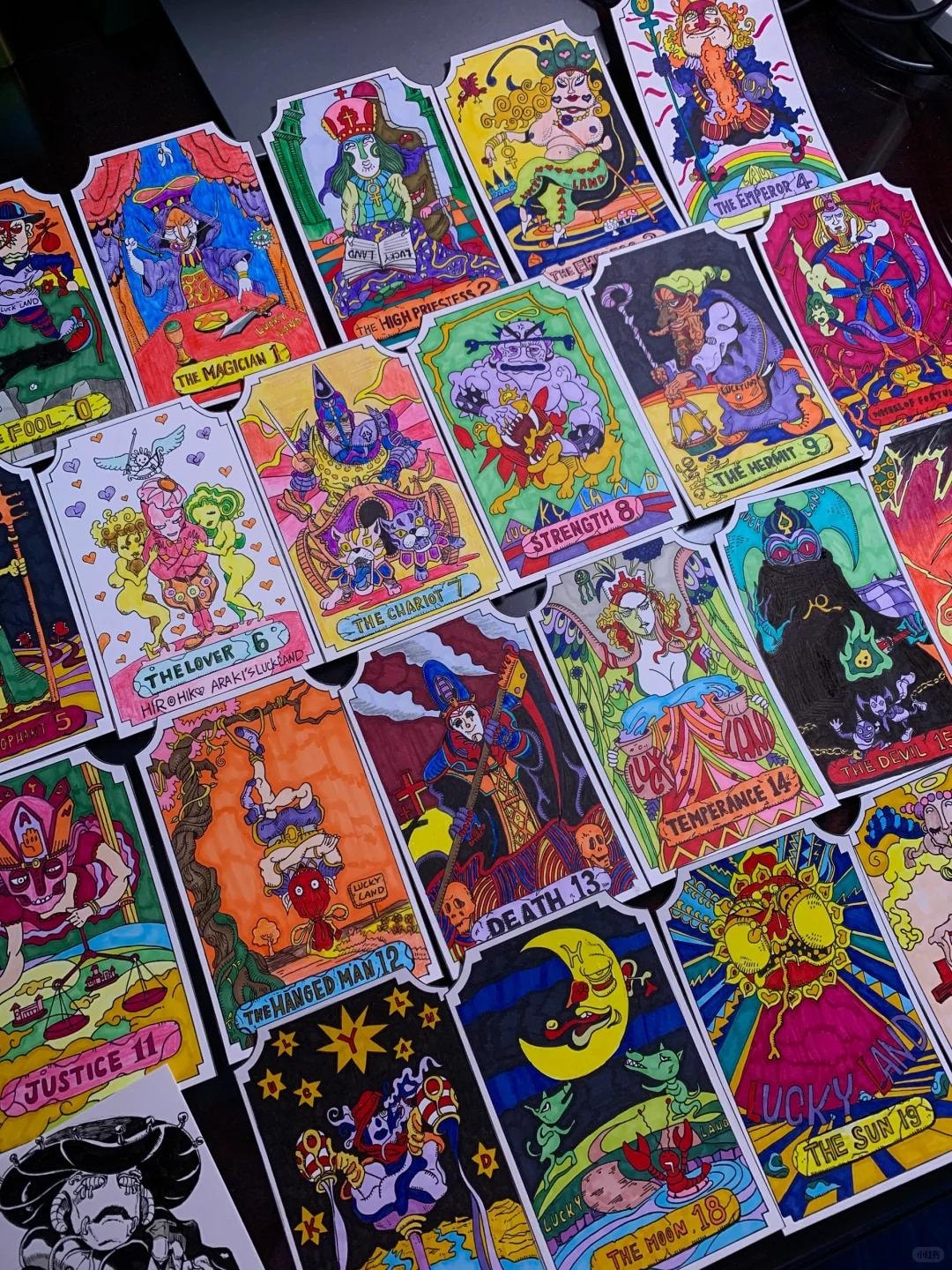 Jojo's Bizarre Adventure Tarot Cards: Jojo Stand Cards, Anime