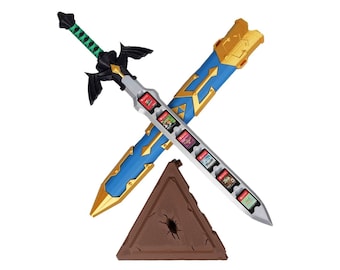 Zelda Master Sword Switch Game Cartridge Holder: Glow-in-Dark PLA Case for Gamer Gift