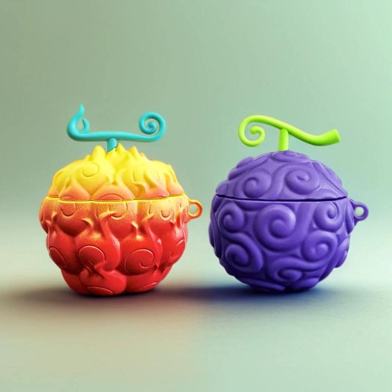 One Piece Devil Fruit Airpods Pro Case: Anime Accessory for Otaku
