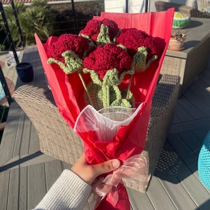 crochet rose / bouquet