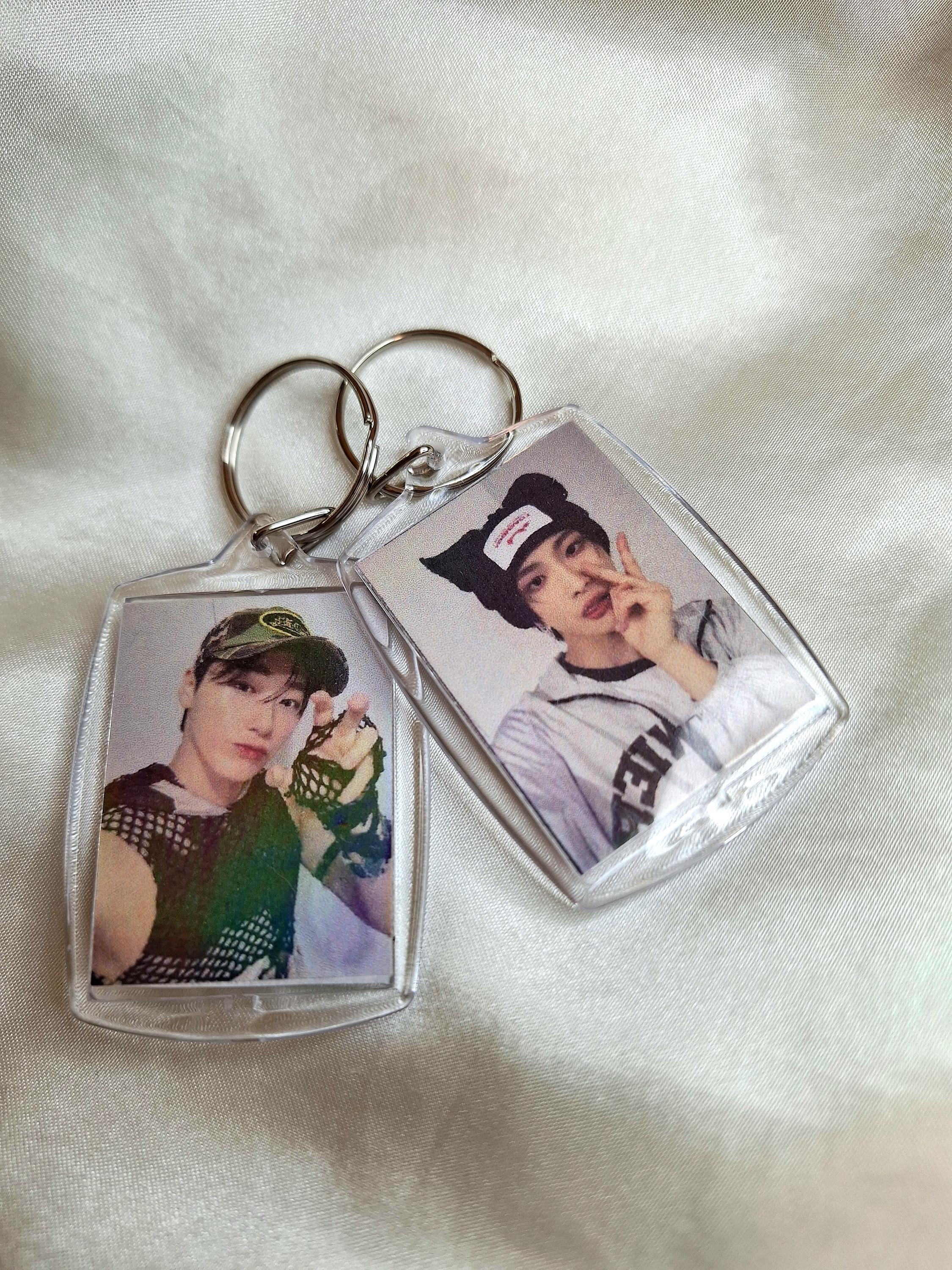 ATEEZ ミンギ キーリング フォトホルダーキーリング Ateez Photo Keychain Mingi - Etsy