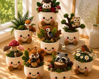 Crochet Plant Pot