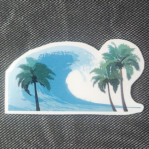 Tropical Wave Sticker