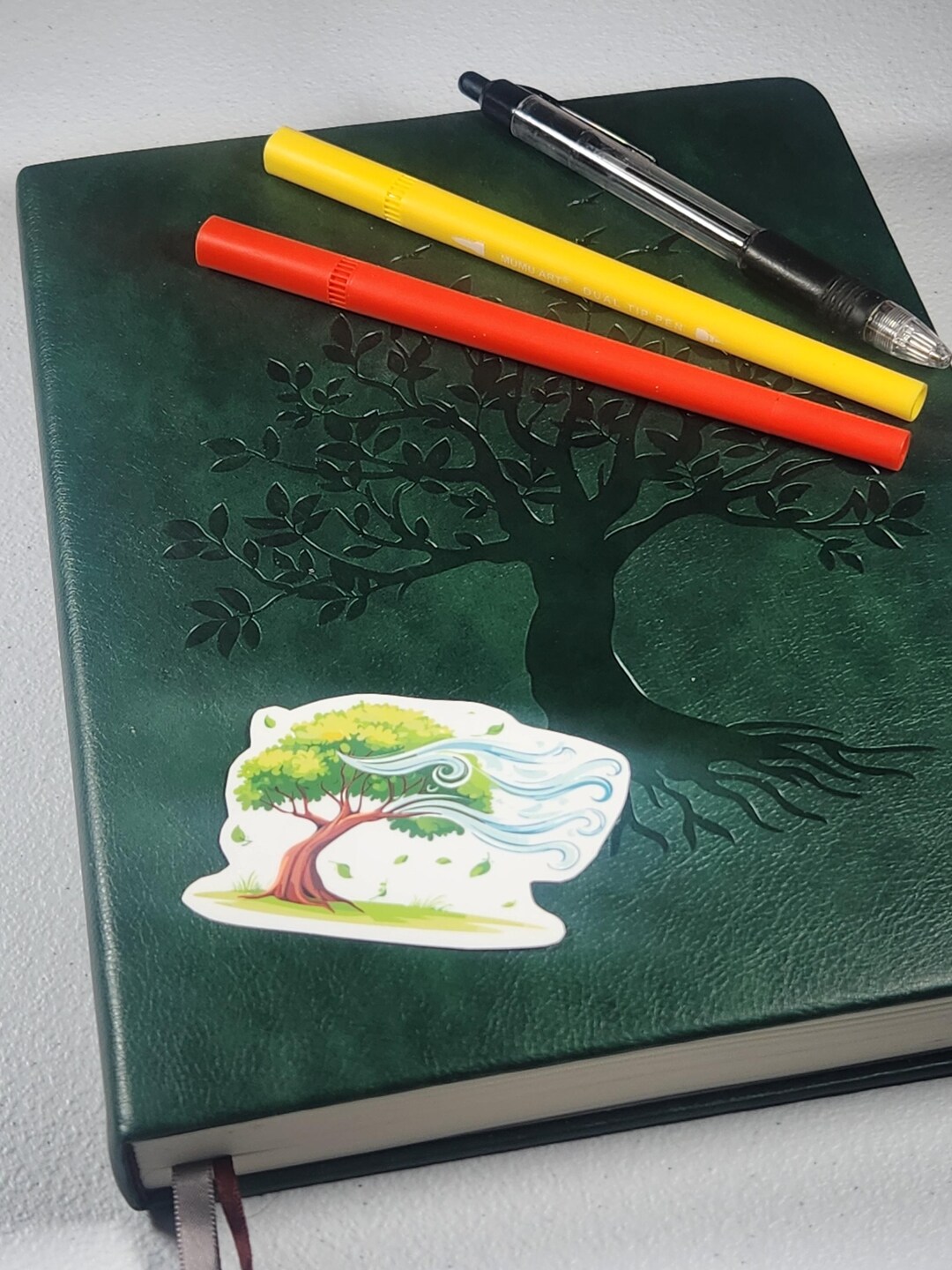 Windy Tree Sticker - Etsy