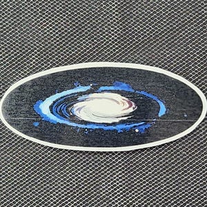 Galaxy Sticker – Spiral Galaxy Vinyl Decal – Cosmic Space Sticker – Astronomy Aesthetic – Celestial Art for Laptops, Journals, Water Bottles