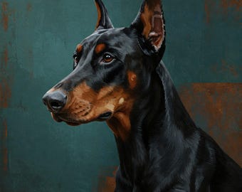 Handgemaakt huisdierportret-olieverfschilderij op canvas: aangepaste hond, kat, paard