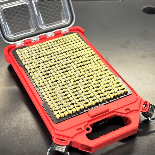 3D Printed Ammo Case Insert: Storage for Milwaukee Packout