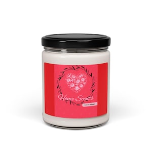 Romantic Scented Soy Candle, Perfect for Gifts, Home Decor, Valentine&#39;s Day, Self-Care, Relaxation