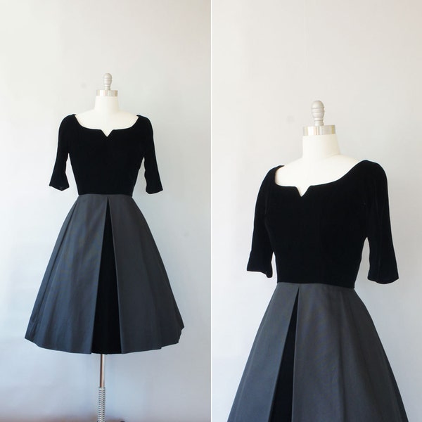 late 1950s early 1960s GiGi Young dress / vintage 50s 60s designer party dress / Velvet Divide