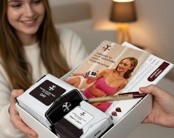 Kit regalo per la prima mestruazione per adolescenti con assorbenti in cotone biologico e kit di avviamento per la cura di sé