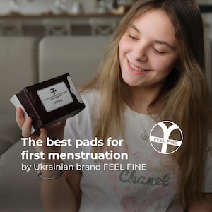 Period Pads for Teens Menstrual Pads Breathable Feminine Hygiene for Girls First Period Kit Gift Sets for Girl&#39;s Soft and Absorbent Pads