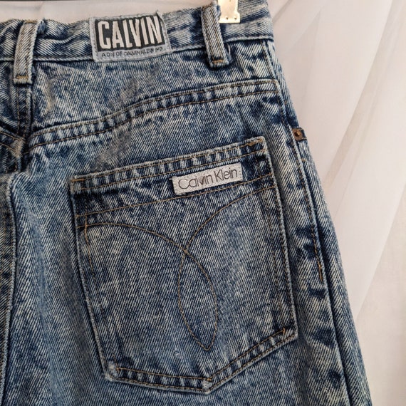 Calvin Klein vintage acid wash jeans - image 3