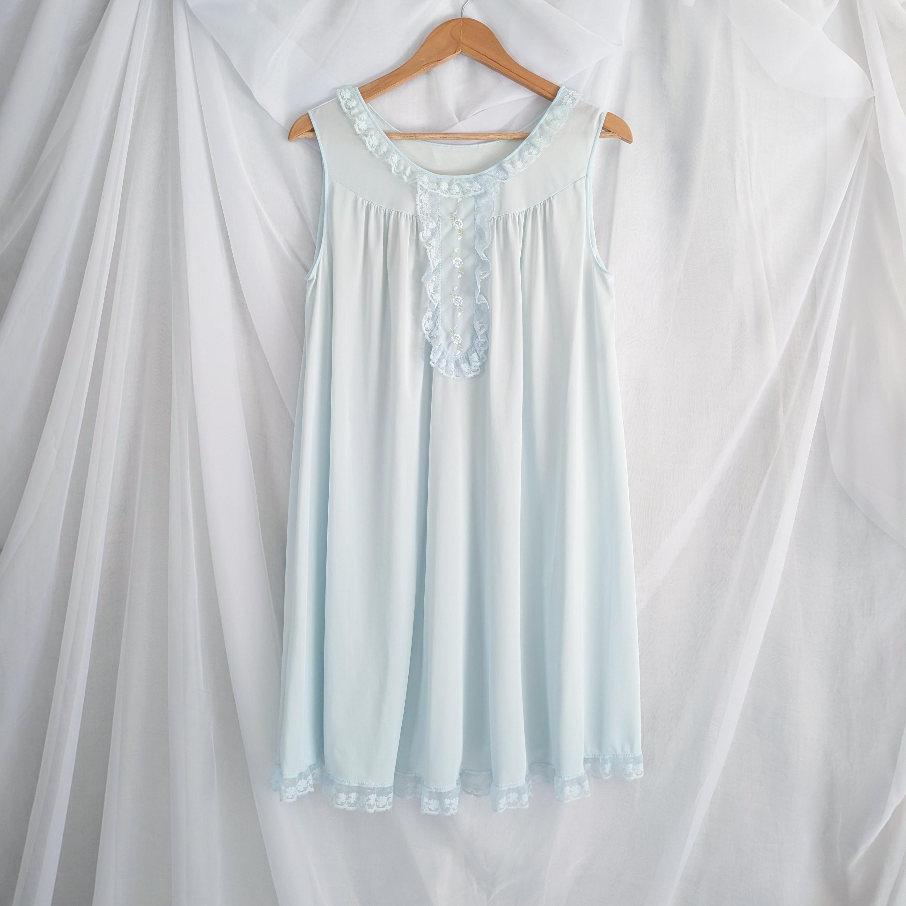 eggshell blue dress Electric Blue Stretch Satin Long Dress With Wrap-Over Slit And Lace-Up main image 0