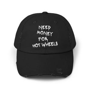 Need money for Hot Wheels - Unisex Distressed Cap by STAUPO x IAMHOTWHEELS