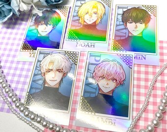 PLAVE | Noah Yejun Bamby Eunho Hamin | Polaroid style Mini Photo Card | ID photo