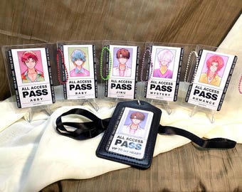 Saja Boys | Jinu Abby Baby Mystery Romance | K-pop Demon hunters | This is my Oshi | PVC ID Card | FanArt