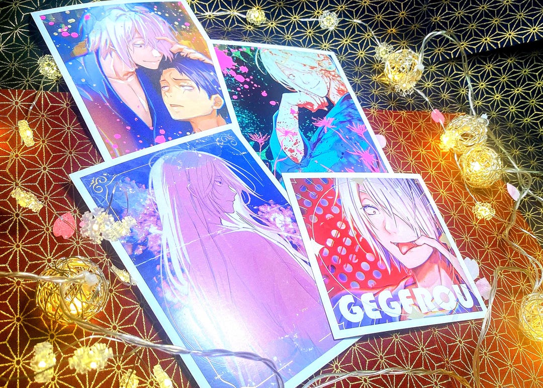 Gegerou Gegerou | Gegege No Kitaro | Photo Card - Etsy
