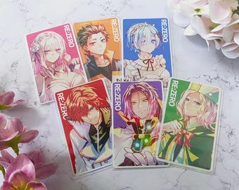 Re:ZERO | Waist-Up Character Art | Photo card