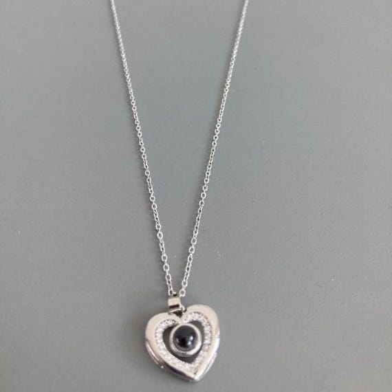 100 Languages I Love You Necklace (heart) Romantic and Unique