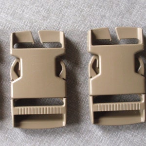 25mm plastic quick side release buckle clip. ITW FASTEX - High quality WSR