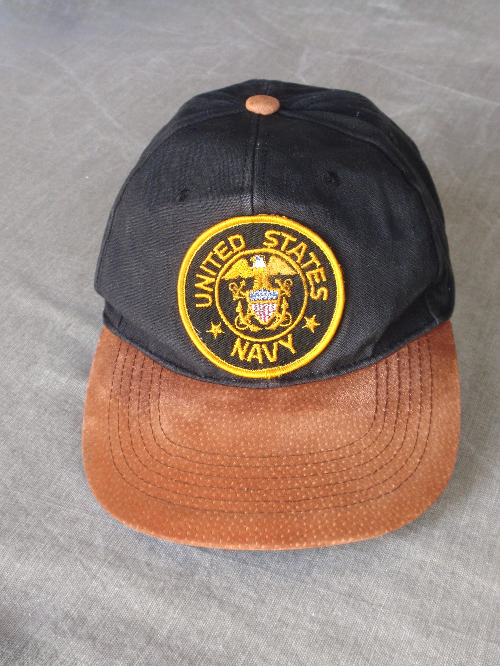 Vintage Houndstooth Baseball Cap w Suede Bill & Adjustable Leather Strap Unisex Houndstooth Baseball Cap Hats Black Fashion Trucker  main image 3