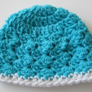 Baby Hat Crocheted, Newborn Photo Prop, Beanie,  Hospital Hat, Baby Shower Gift
