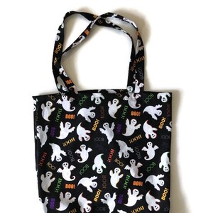 Halloween Trick or Treat Bag, Cotton Tote