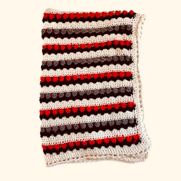 Crocheted Throw Etsy