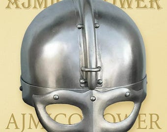 Viking Gjermundbu Middeleeuwse helm Battle Warrior Armor Helm LARP halloween