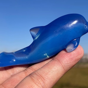 3.4&#39;&#39;+ Hand carved dolphin,Crystal dolphin skull,Opal Quartz crystal skull,Crystal dolphin,,Home Decoration Gifts, random 1pc