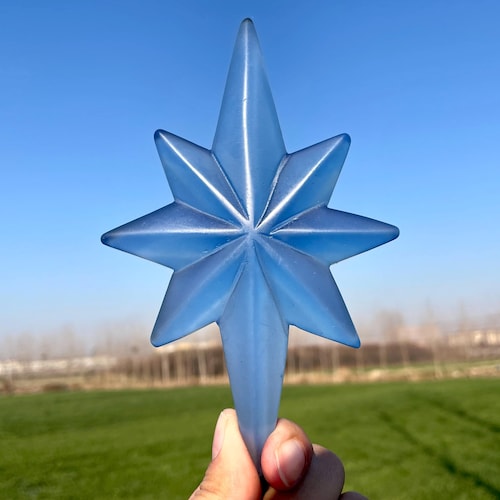 Teschio In Cristallo Di Opalite Naturale – Intagliato, Misura Circa 65x29x25mm, Quarzo Curativo, Spedizione Gratuita