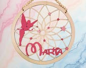 Fiocco nascita personalizzato in legno di alta qualità. Regali per neonati e nuove mamme. Decorazione per baby shower con nome bimbo