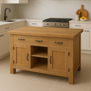 Solid Wood Bar Table Custom Kitchen Island Rustic Wood Handmade Pub Table Mid Century Modern Dining Table Entryway Console